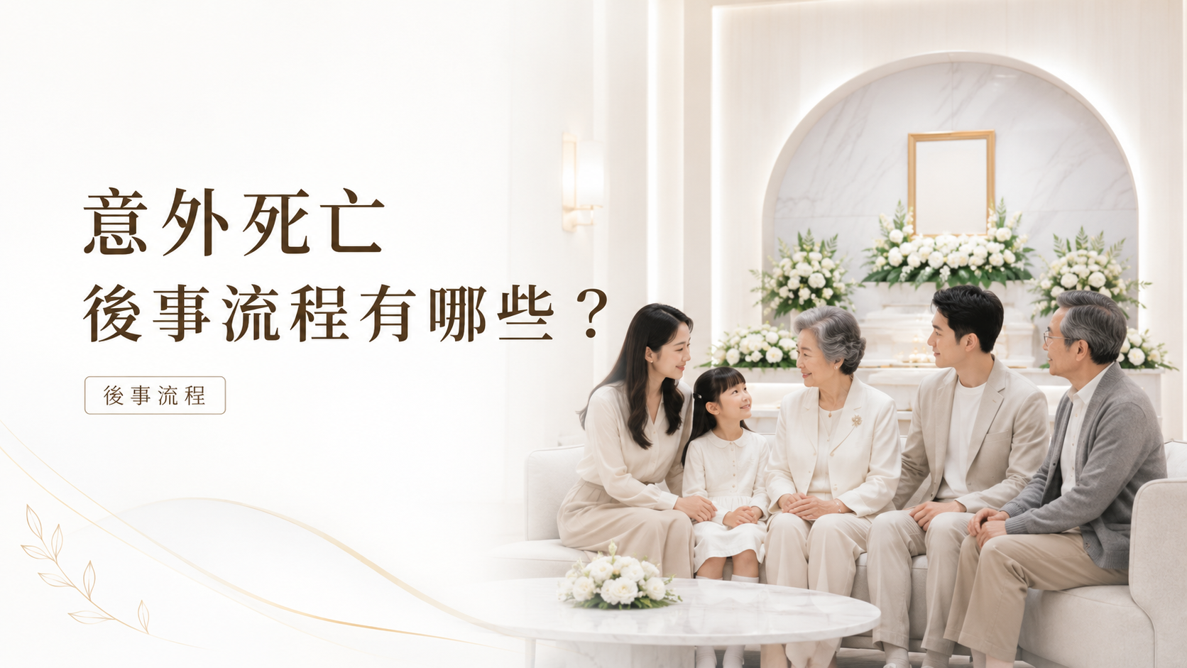 意外死亡後事流程有哪些？