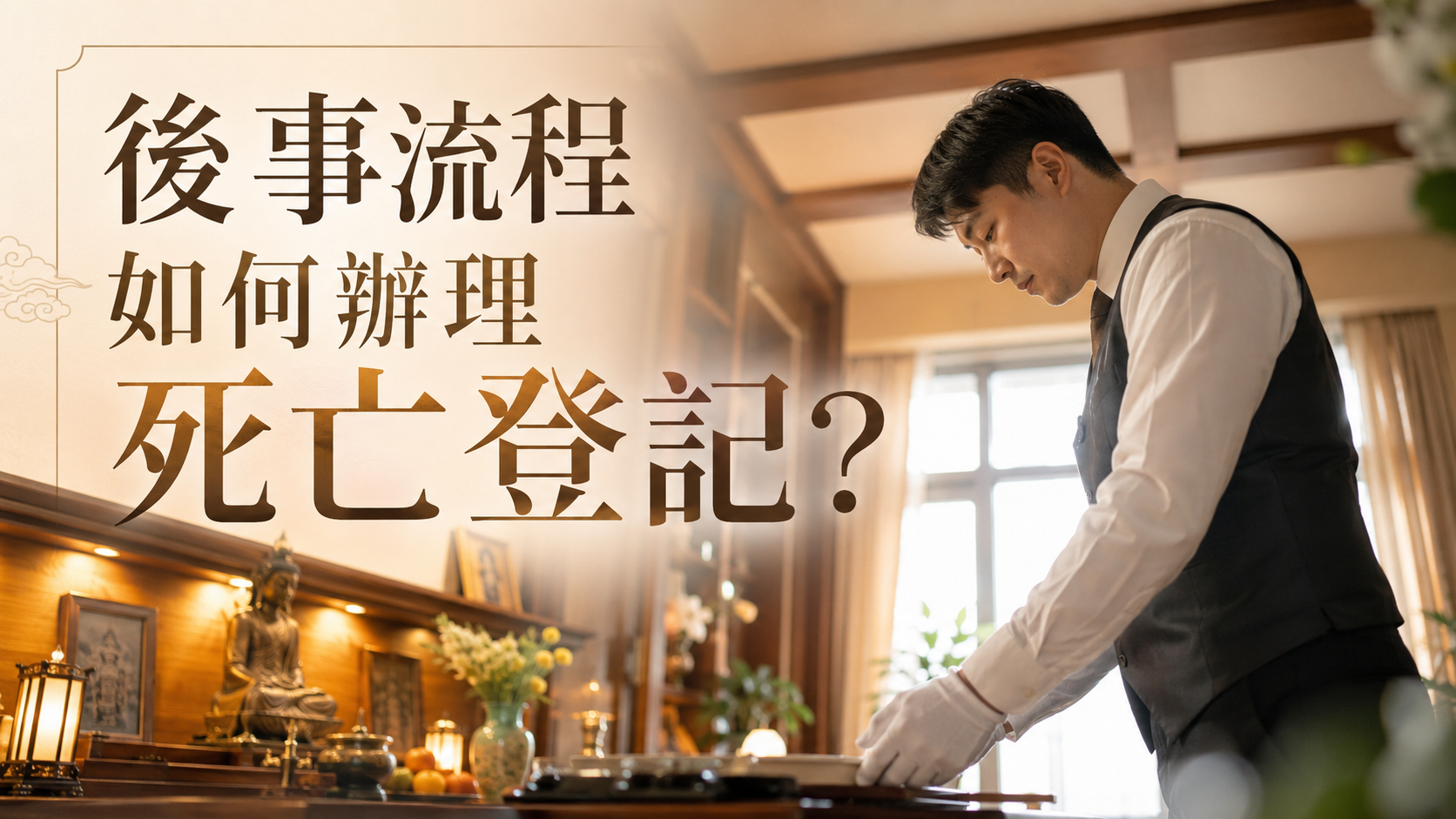後事流程如何辦理死亡登記？