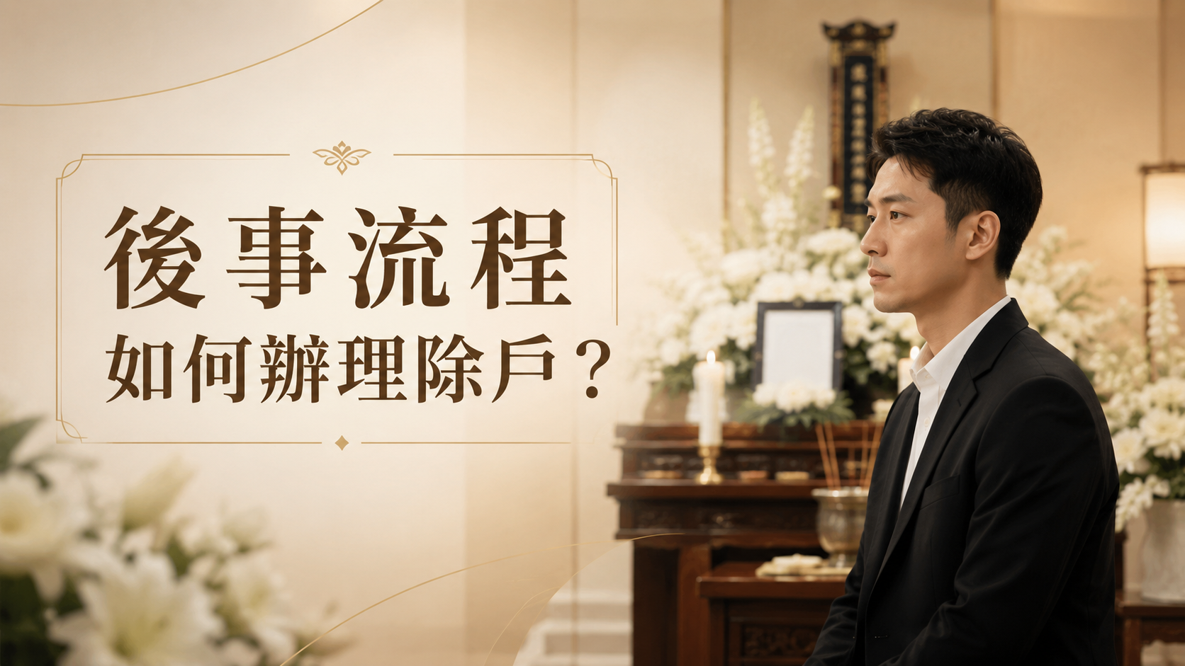 後事流程如何辦理除戶？