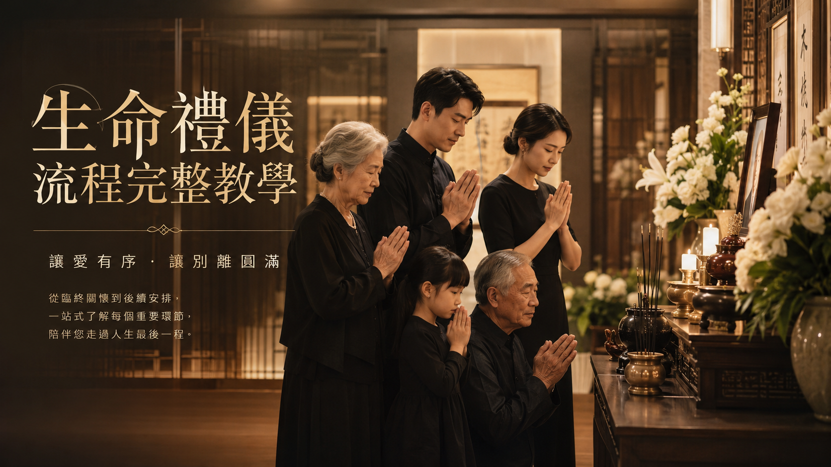 生命禮儀流程完整教學