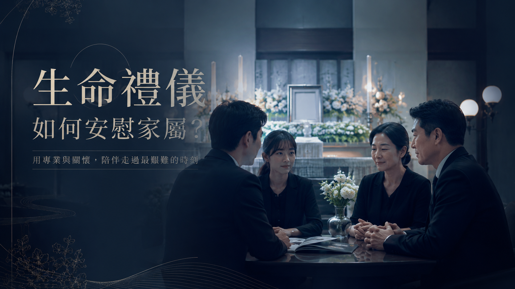 生命禮儀如何安慰家屬？