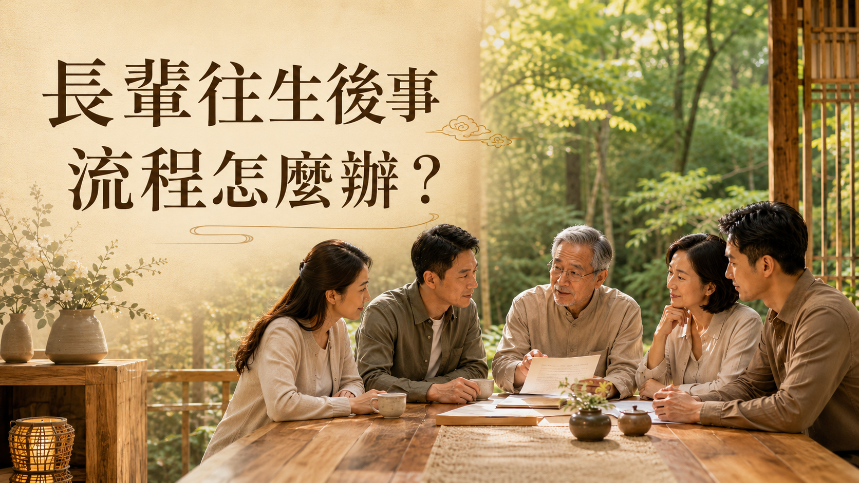 長輩往生後事流程怎麼辦？