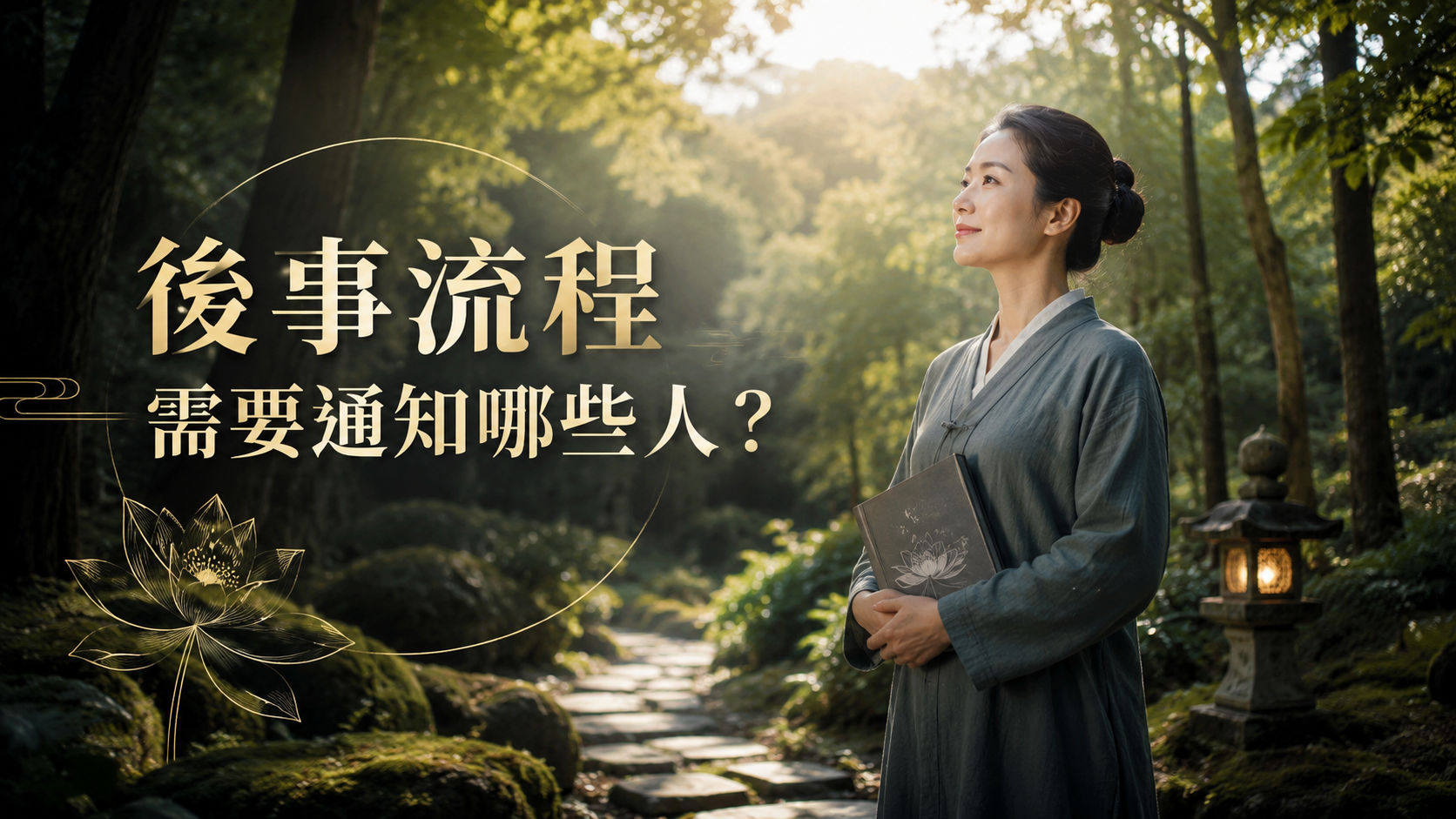 後事流程需要通知哪些人？