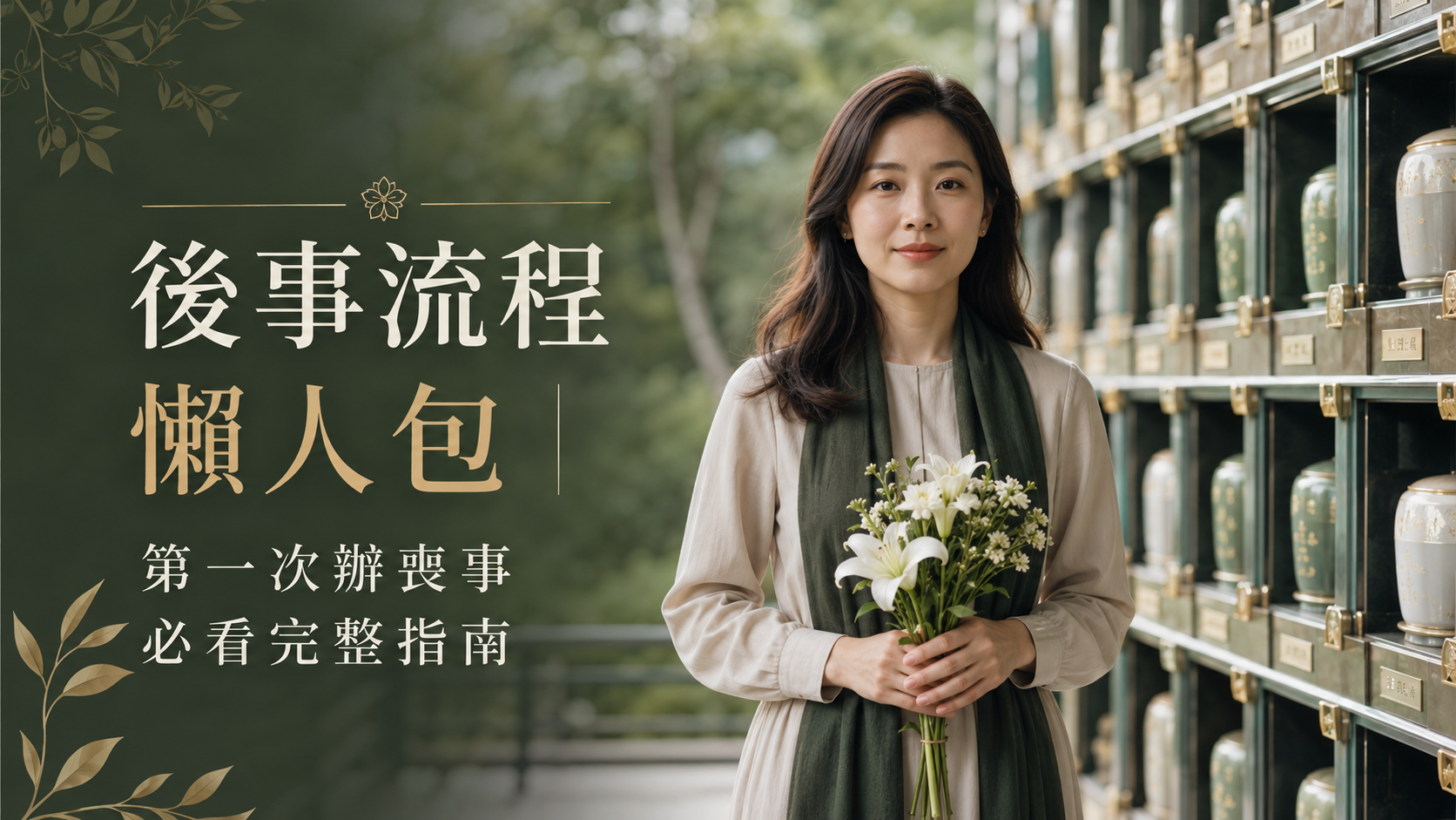 後事流程懶人包｜第一次辦喪事必看完整指南