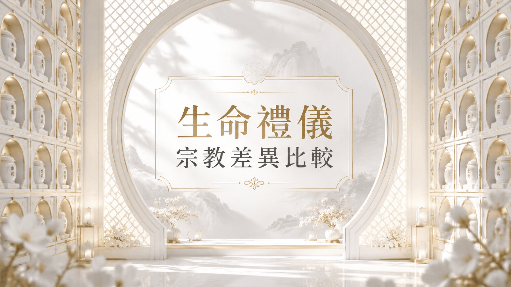 生命禮儀宗教差異比較