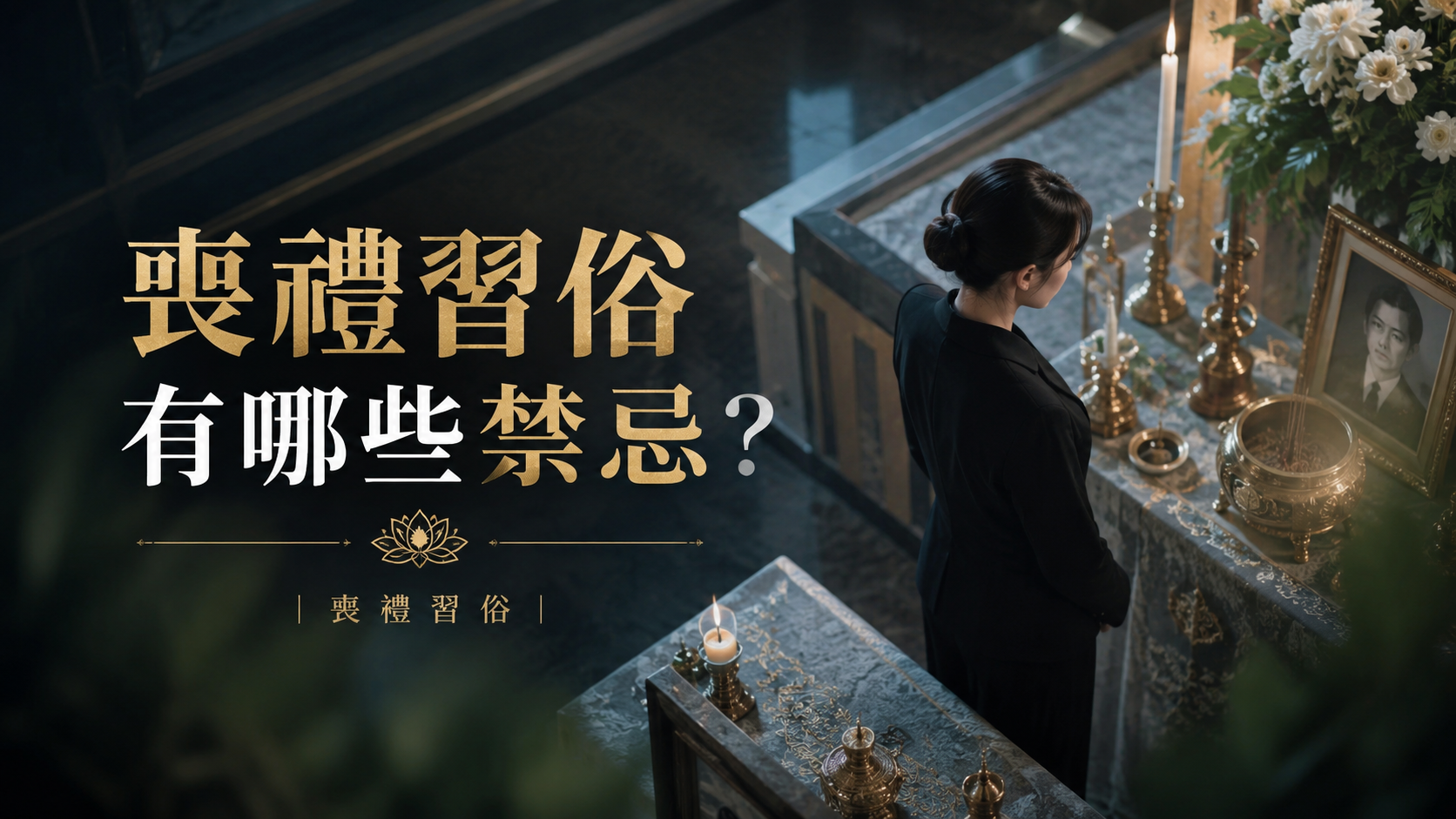 喪禮習俗有哪些禁忌？