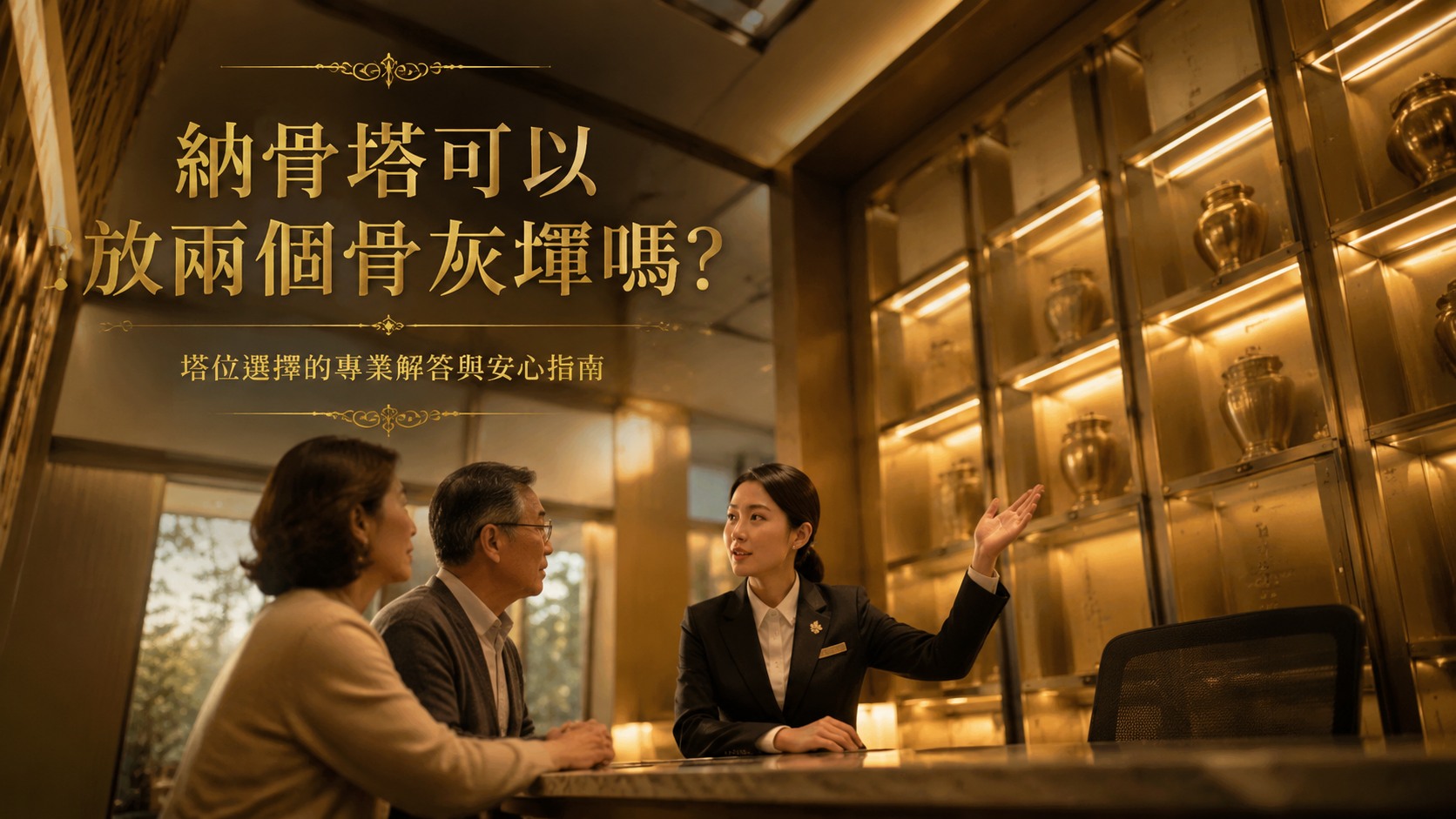 納骨塔可以放兩個骨灰罈嗎？