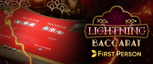 First Person Lightning Baccarat