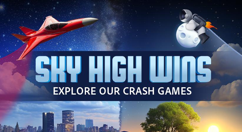 Sky High Wins Await – Dive into LottoStar’s Crash Games!