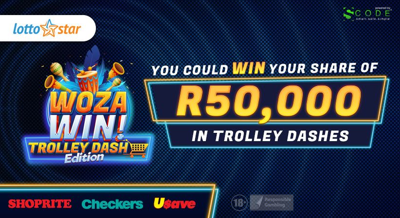 Lottostar's Woza Win With Shoprite & Checkers - Trolley Dash Edition ...