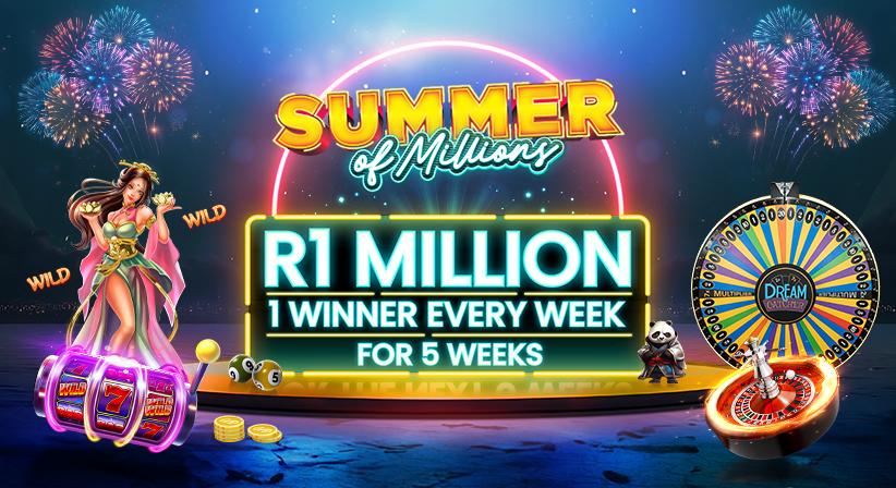 It's Your Summer of Millions with LottoStar! 