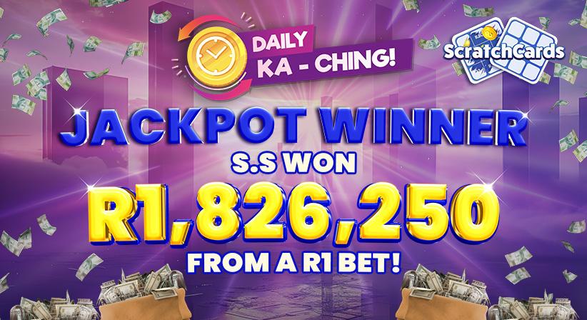 We've Got A Daily Ka-Ching Jackpot Winner! 