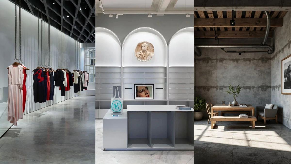 The three expressions of the Meaning Deficit: From the data-optimized sterility of luxury retail to the reassertion of human presence in art and the structural grounding of the built environment.