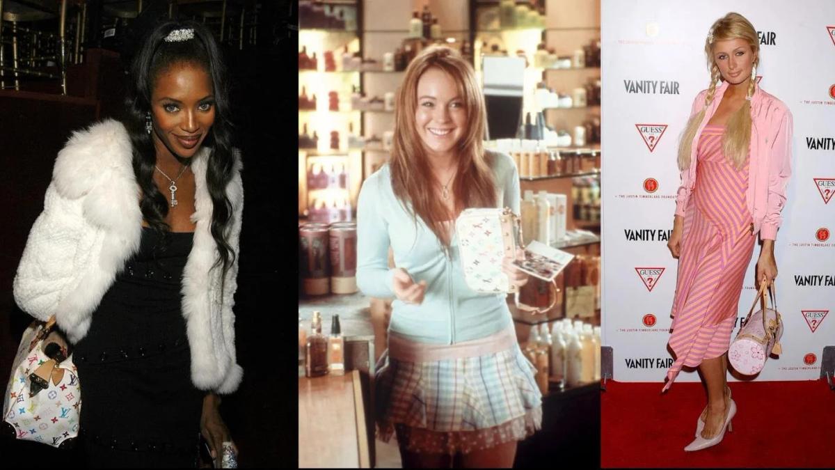  The Louis Vuitton x Murakami bag's cultural significance was inseparable from the burgeoning celebrity and paparazzi spectacle of the Y2K era. Its constant presence on figures like Paris Hilton and in cultural touchstones like  Mean Girls  was central to its function as a sign, signifying access and status within a media-driven world. 