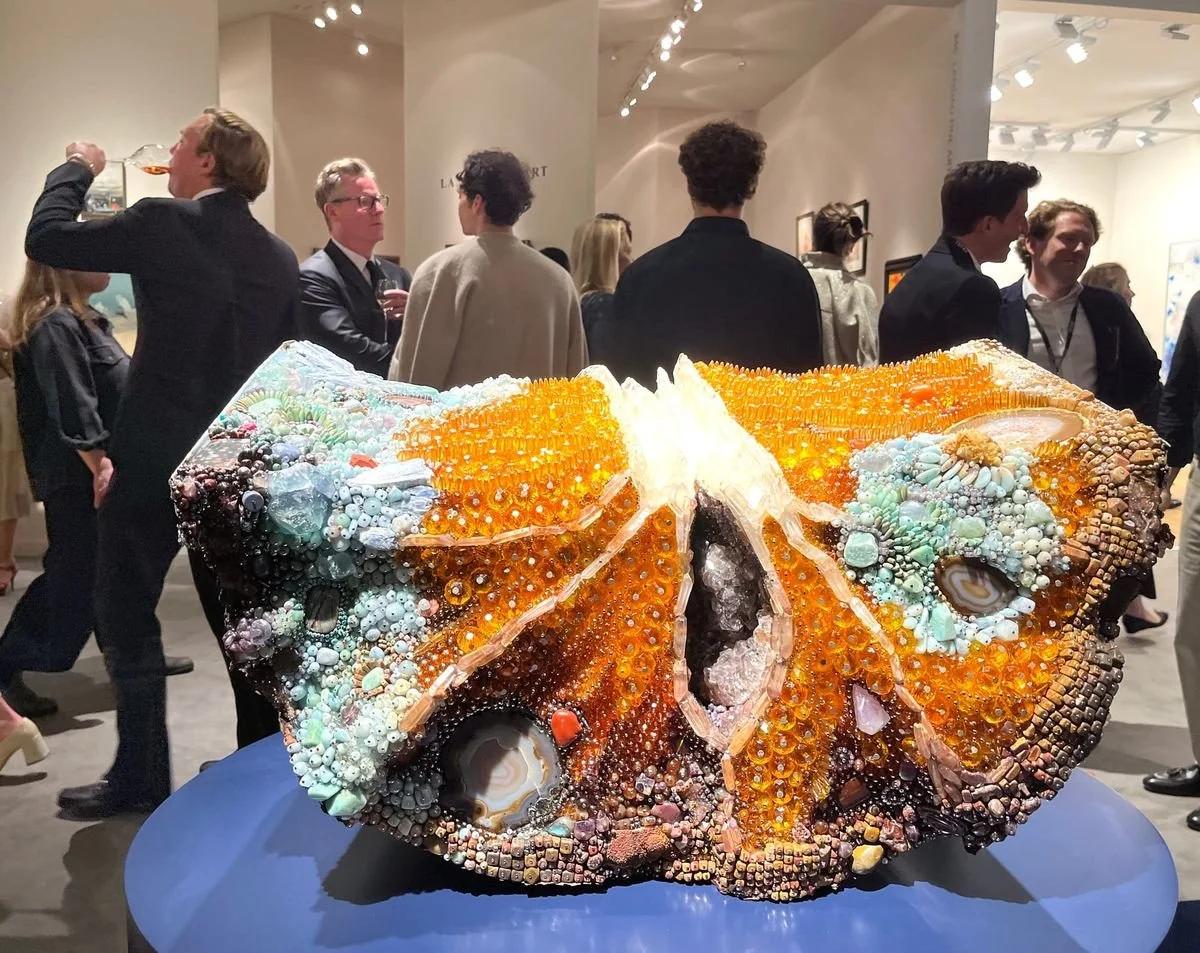 Kathleen Ryan's Bad Fruit series at TEFAF 2026 exemplifies the Sedimentary Object, where dense material reality and physical presence challenge digital flattening.