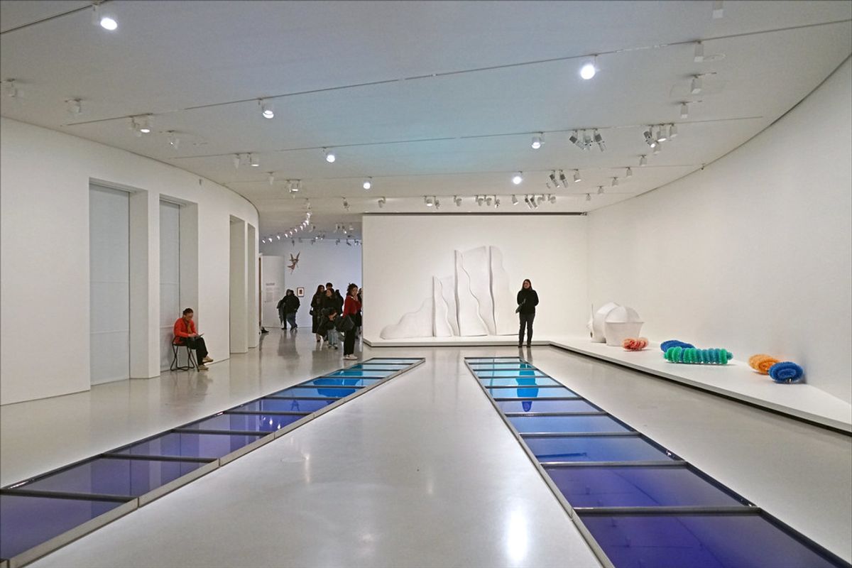 Arte Povera exhibition at the Pinault Collection in Paris, showing the material-poor installations central to the movement Lucio Amelio championed in Naples
