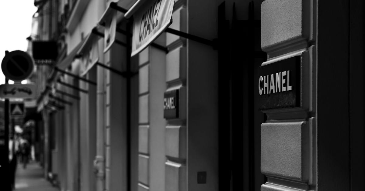 The Chanel boutique on Rue Cambon, Paris, the house's historic headquarters