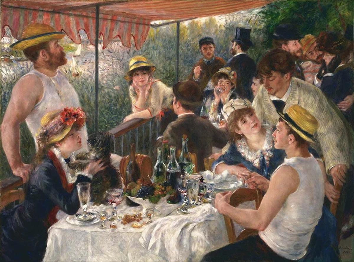 Le déjeuner des canotiers: Auguste Renoir