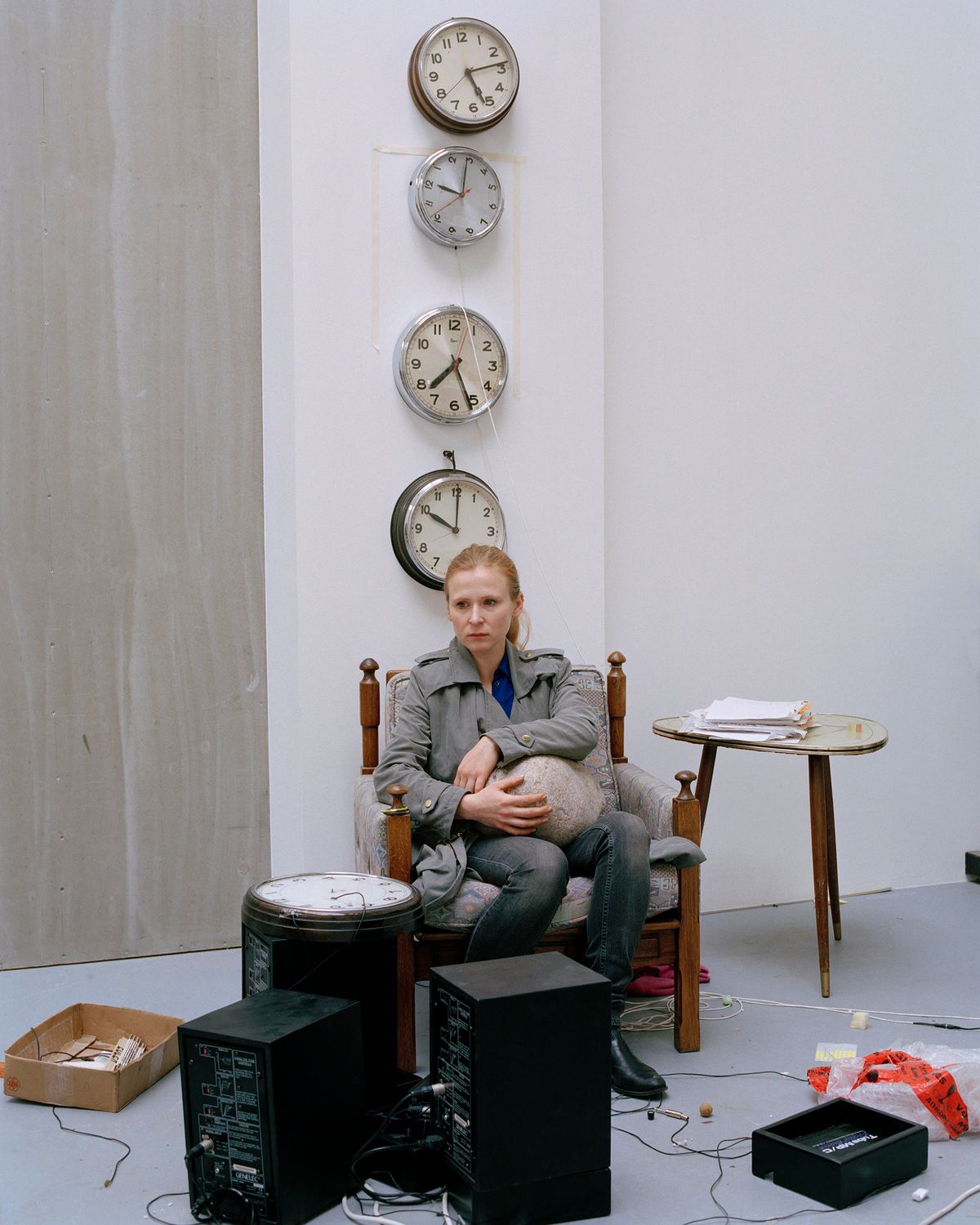 Portrait of the artist Alicja Kwade, Berlin, 2014