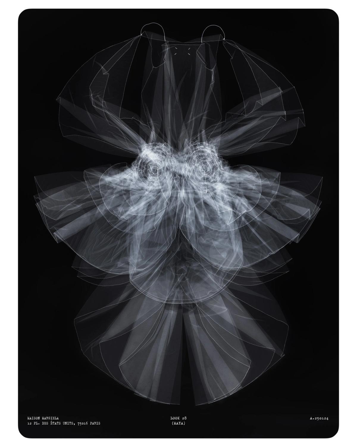  Object Testimony: The 2024 Artisanal X-ray dress, an OAC study in transparency that reveals the hidden labor and skeletal grammar of the haute maison. 