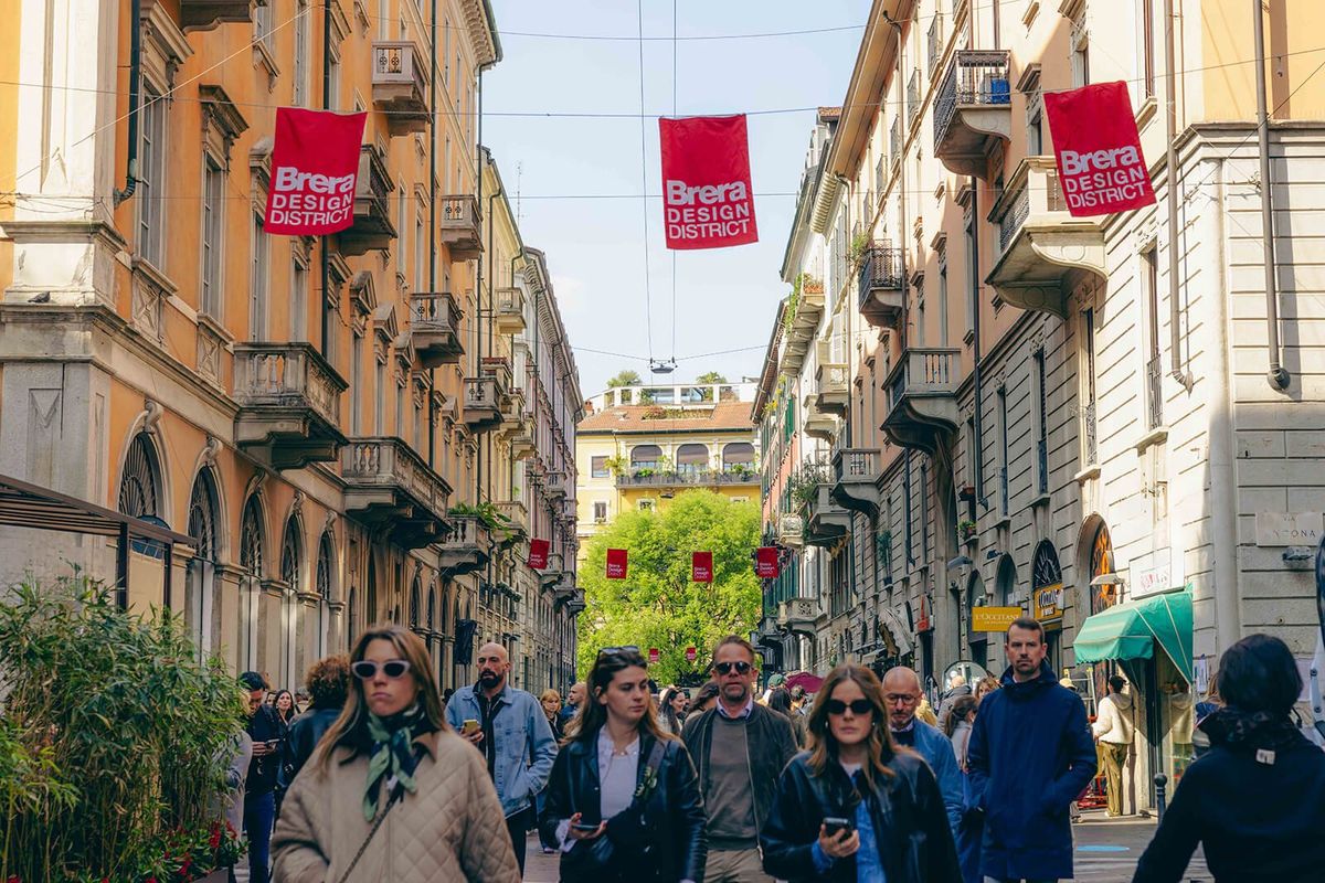  The Brera Design District: Where the city’s historic architecture meets the modern search for design substance. 
