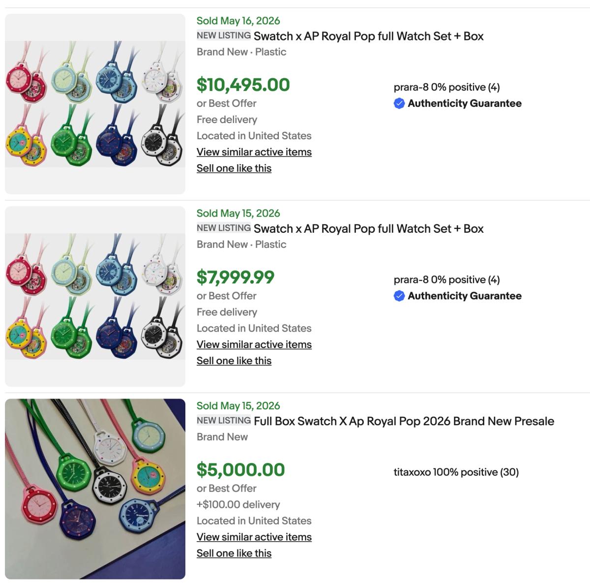 Financialization in real time: Resale listings appearing online before doors even open illustrate the secondary market operating as the true distribution architecture, bypassing physical retail infrastructure entirely.
