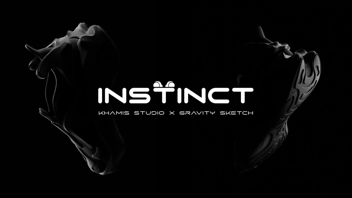 The Khamis Studio x Gravity Sketch Instinct, the first sneaker Joey Khamis designed end to end in virtual reality.