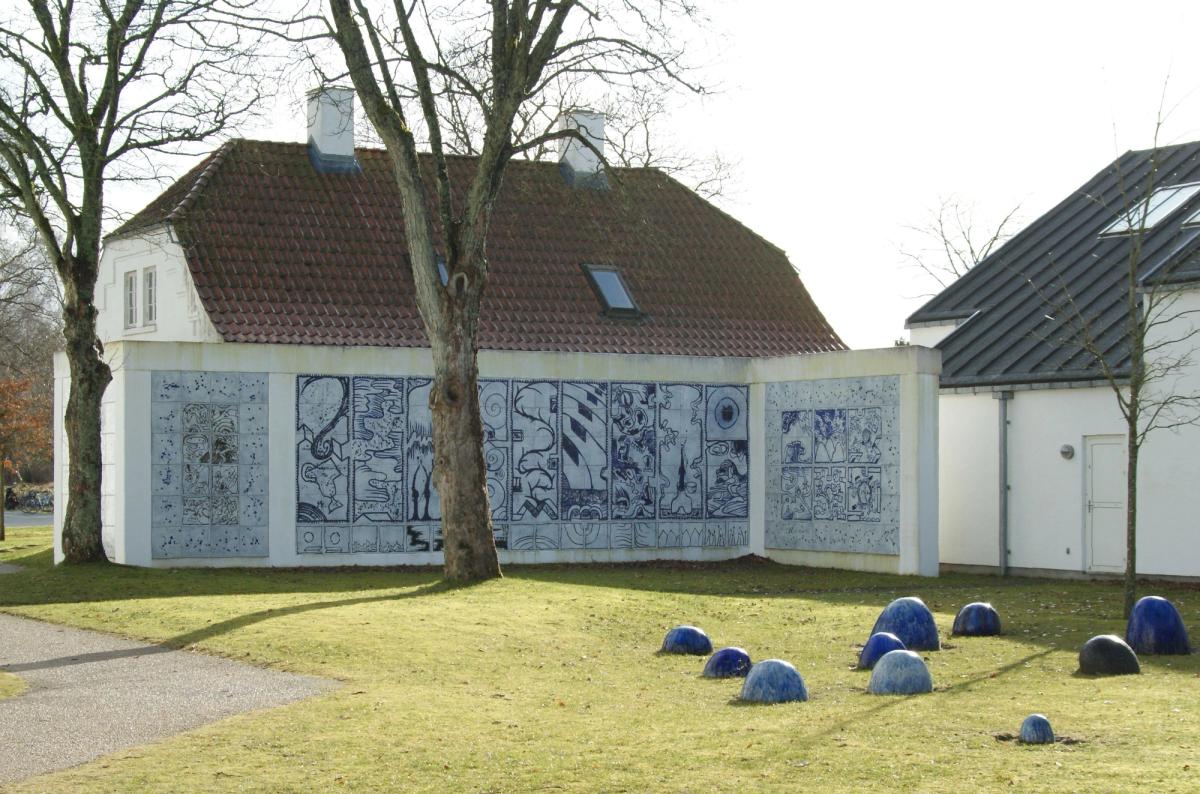 Museum Jorn in Silkeborg Denmark exterior view housing the Asger Jorn Collection