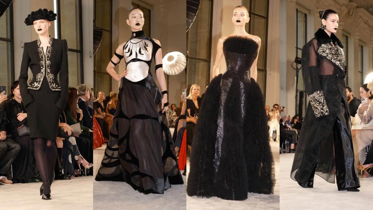 The Schiaparelli Fall/Winter 2025/2026 Haute Couture collection, under Daniel Roseberry, exemplifies the Accelerated Luxury model’s demand for extreme visual content. This high-drama spectacle serves primarily as a globally disseminated PR vehicle, generating the media buzz required for conglomerate growth strategy, rather than embodying the core value of traditional, quiet craftsmanship.