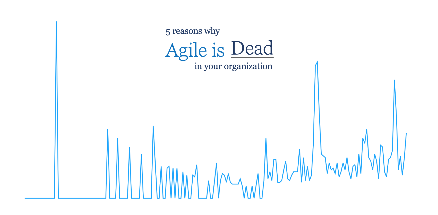 5 reasons why Agile is Dead in your organization