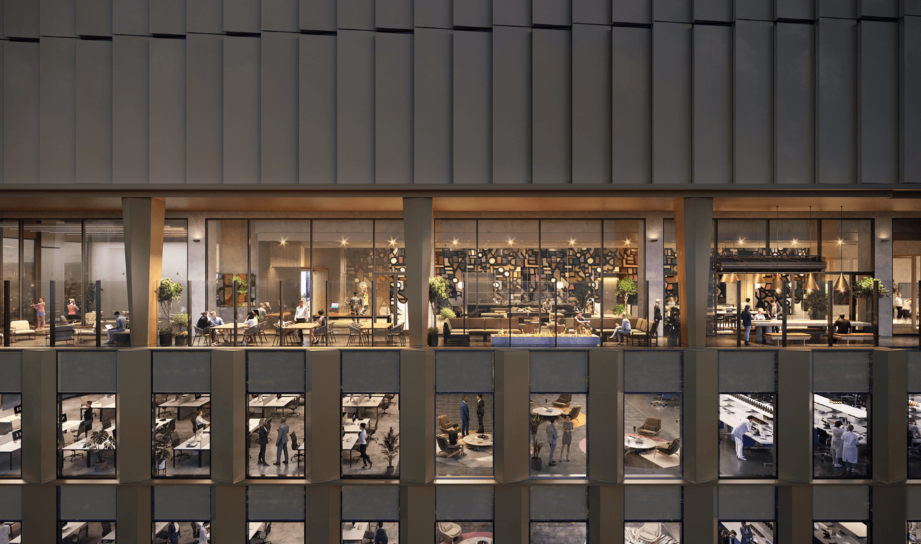 Large windows for ample natural light