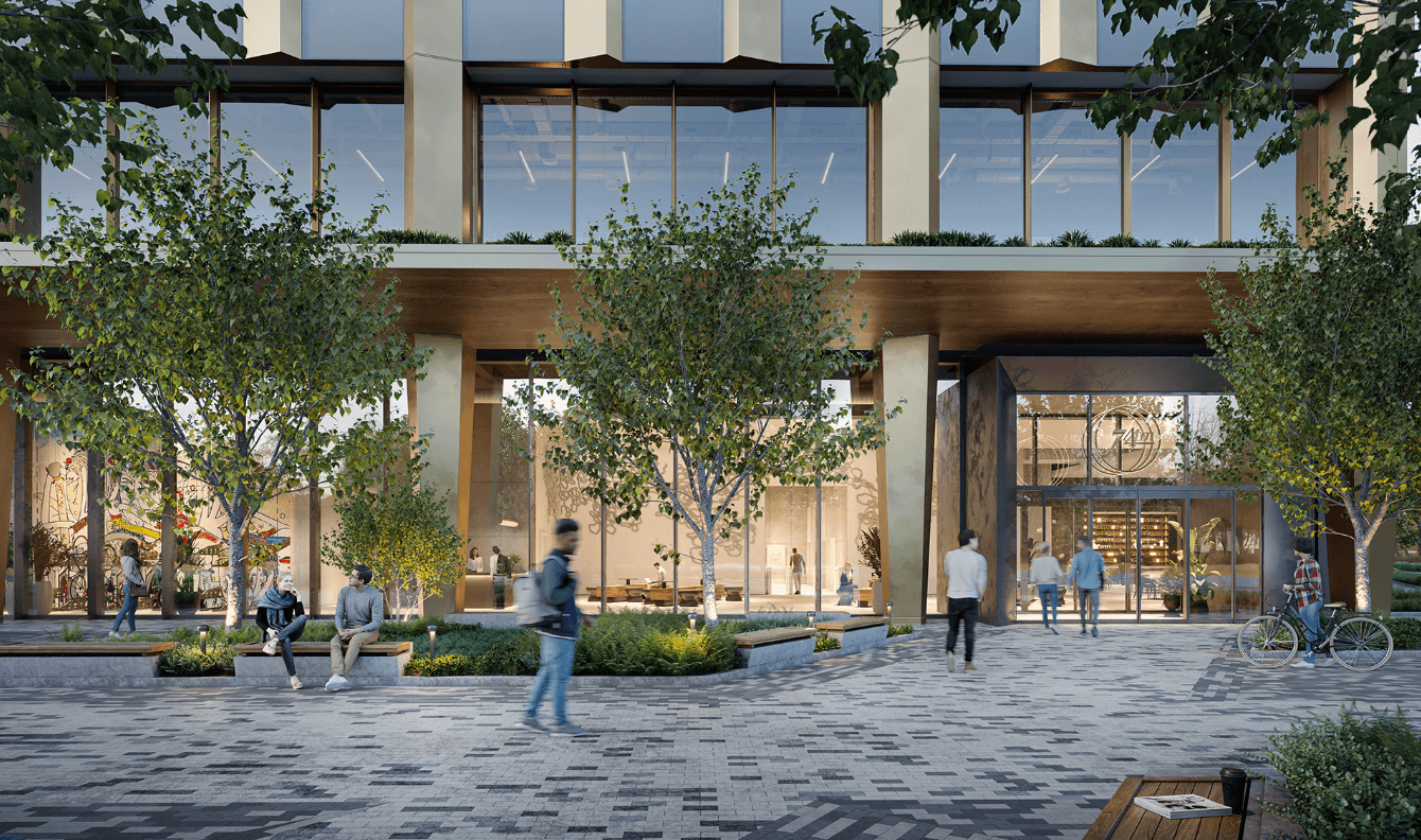 A welcoming entryway