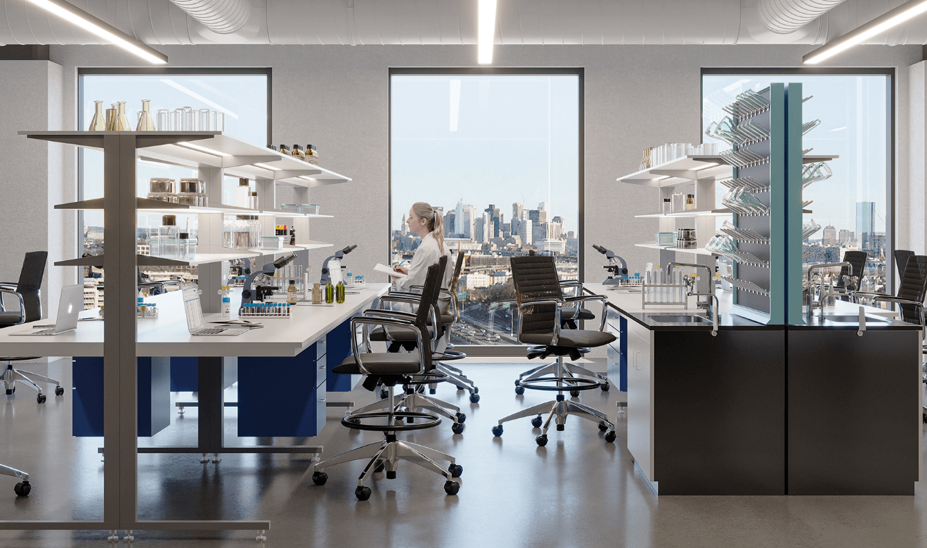 State-of-the-art lab space