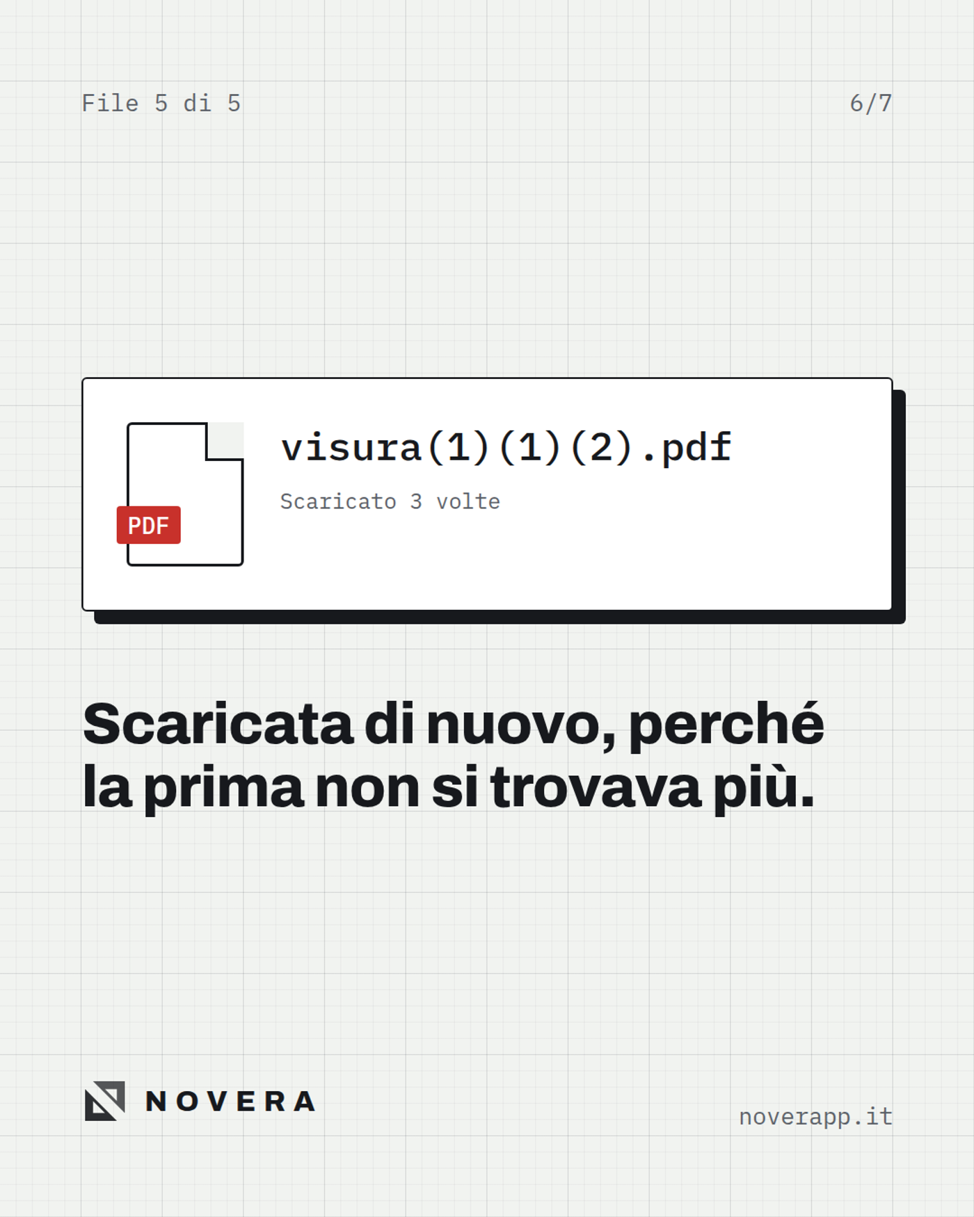 File visura(1)(1)(2).pdf scaricato tre volte