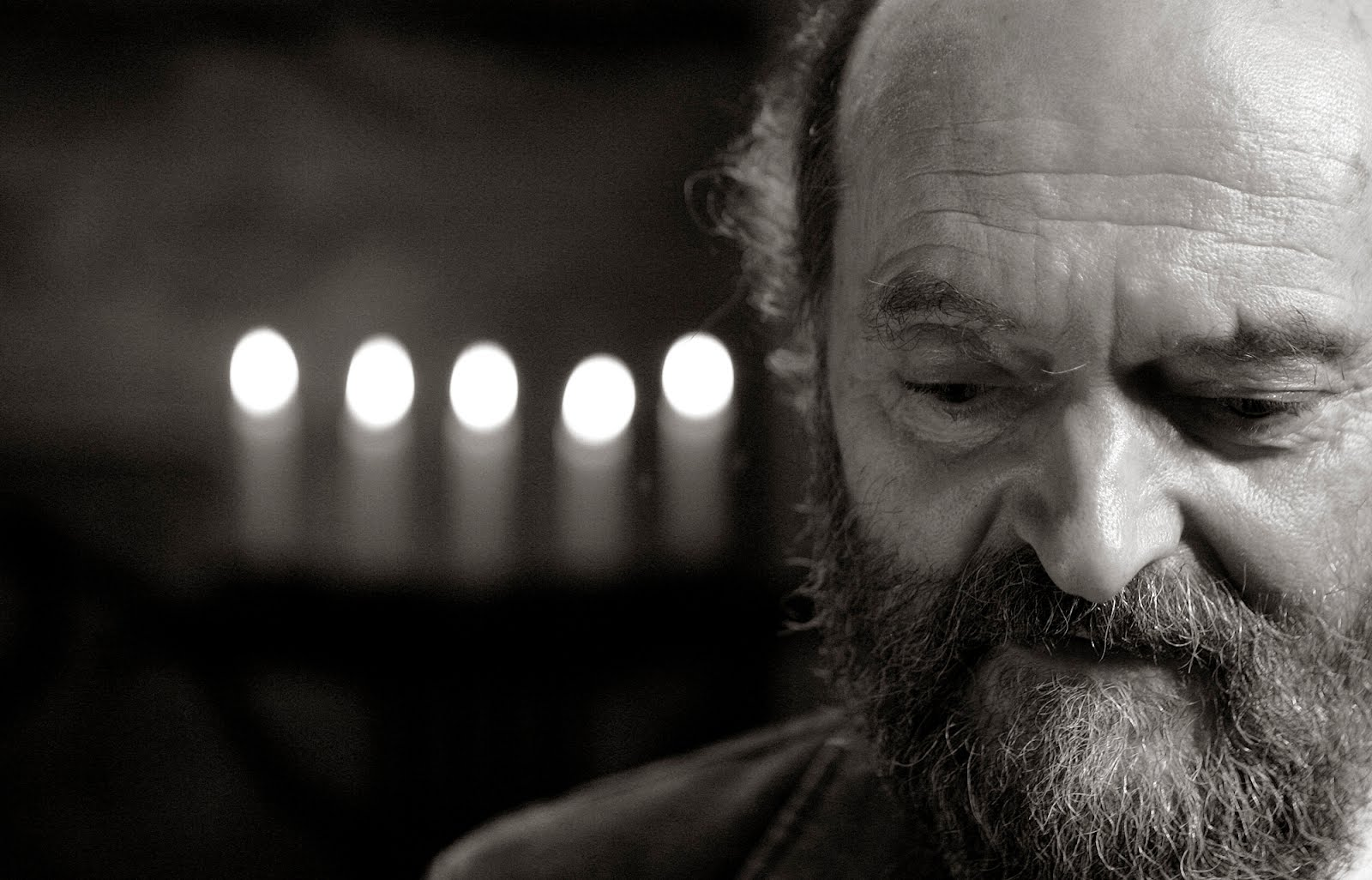 Photo portrait of Arvo Pärt