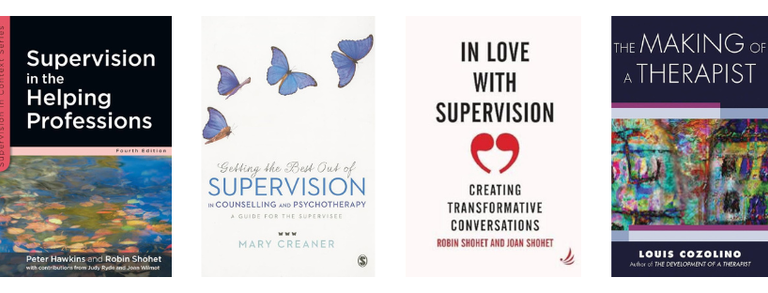 4 book covers are shown | Tempo Therapy and Consulting | Australian clinical supervisors