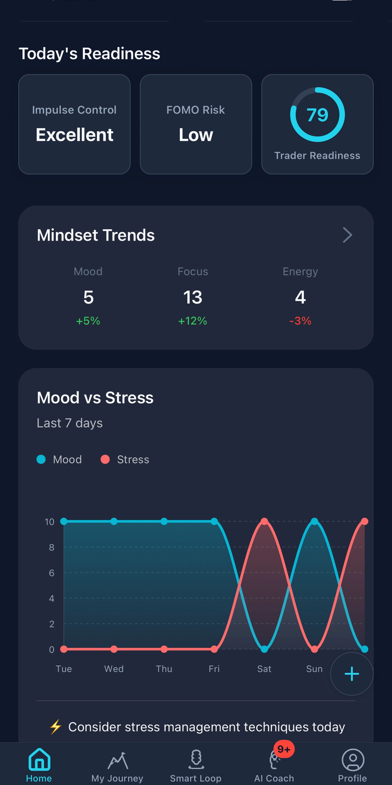 App screen