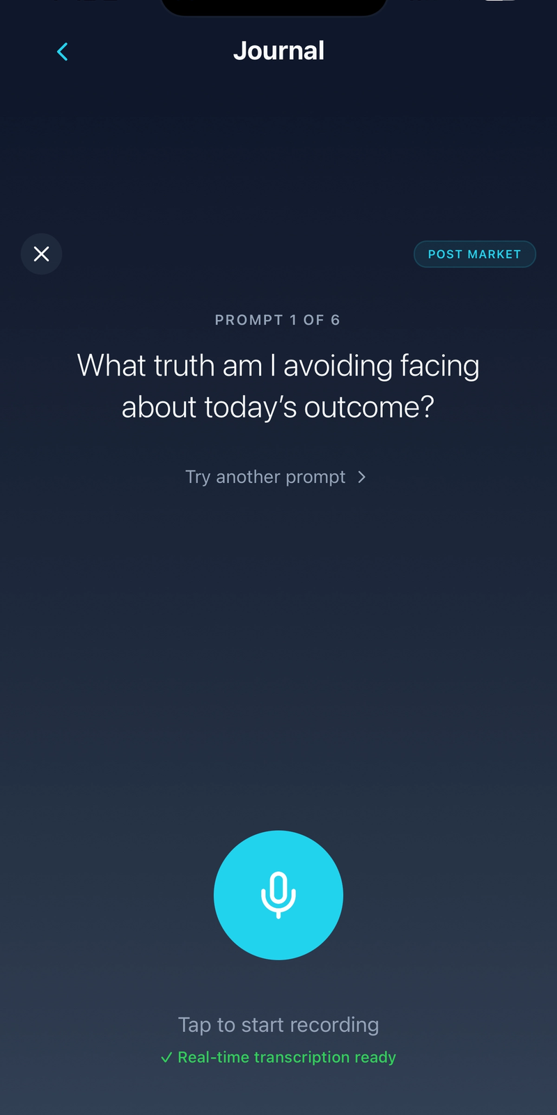 App screen