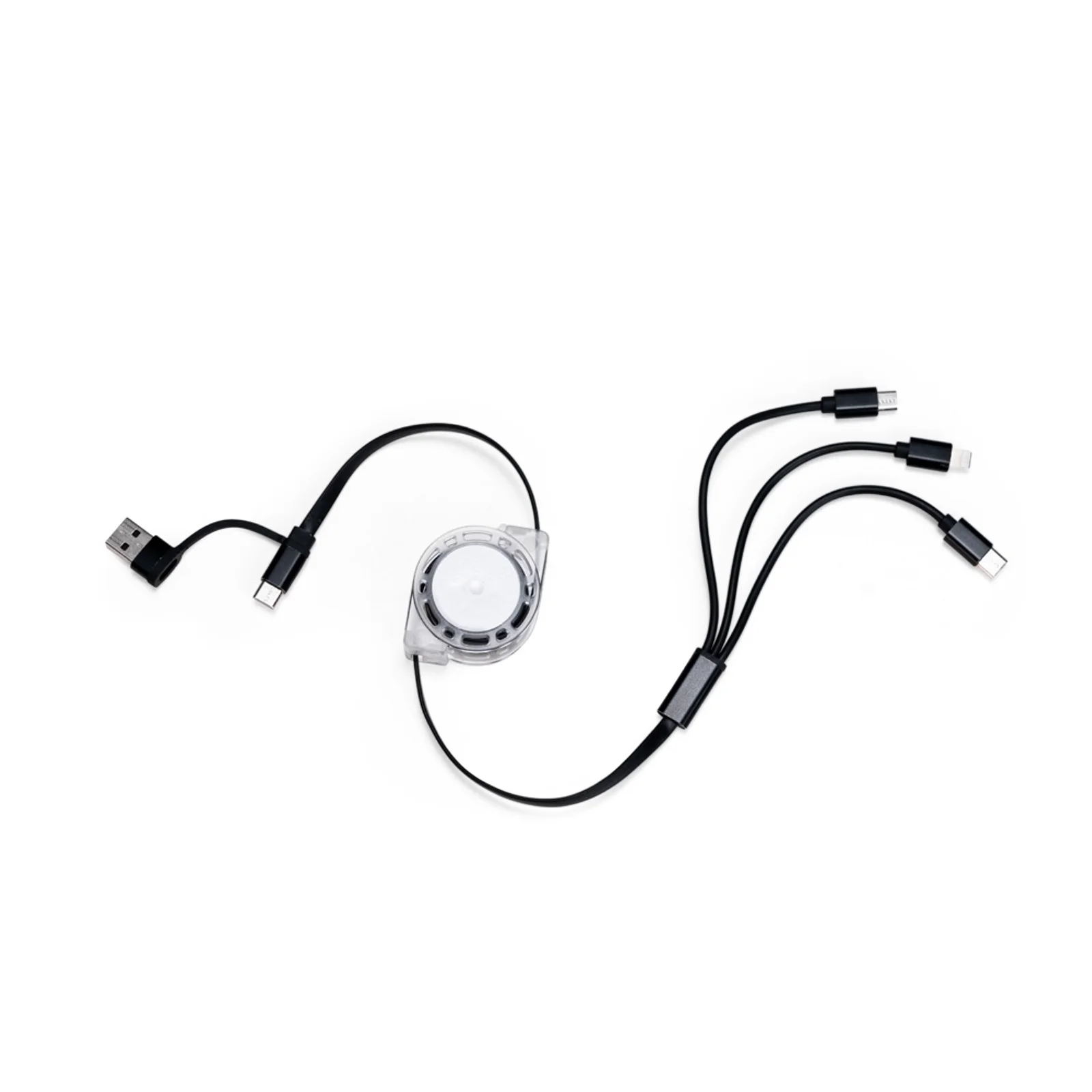 Cabo 3 em 1 com Adaptador