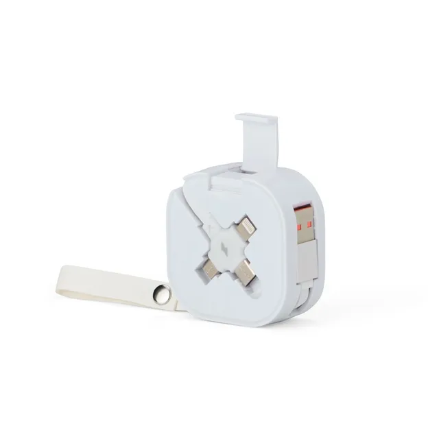Cabo USB Retrátil 3 em 1