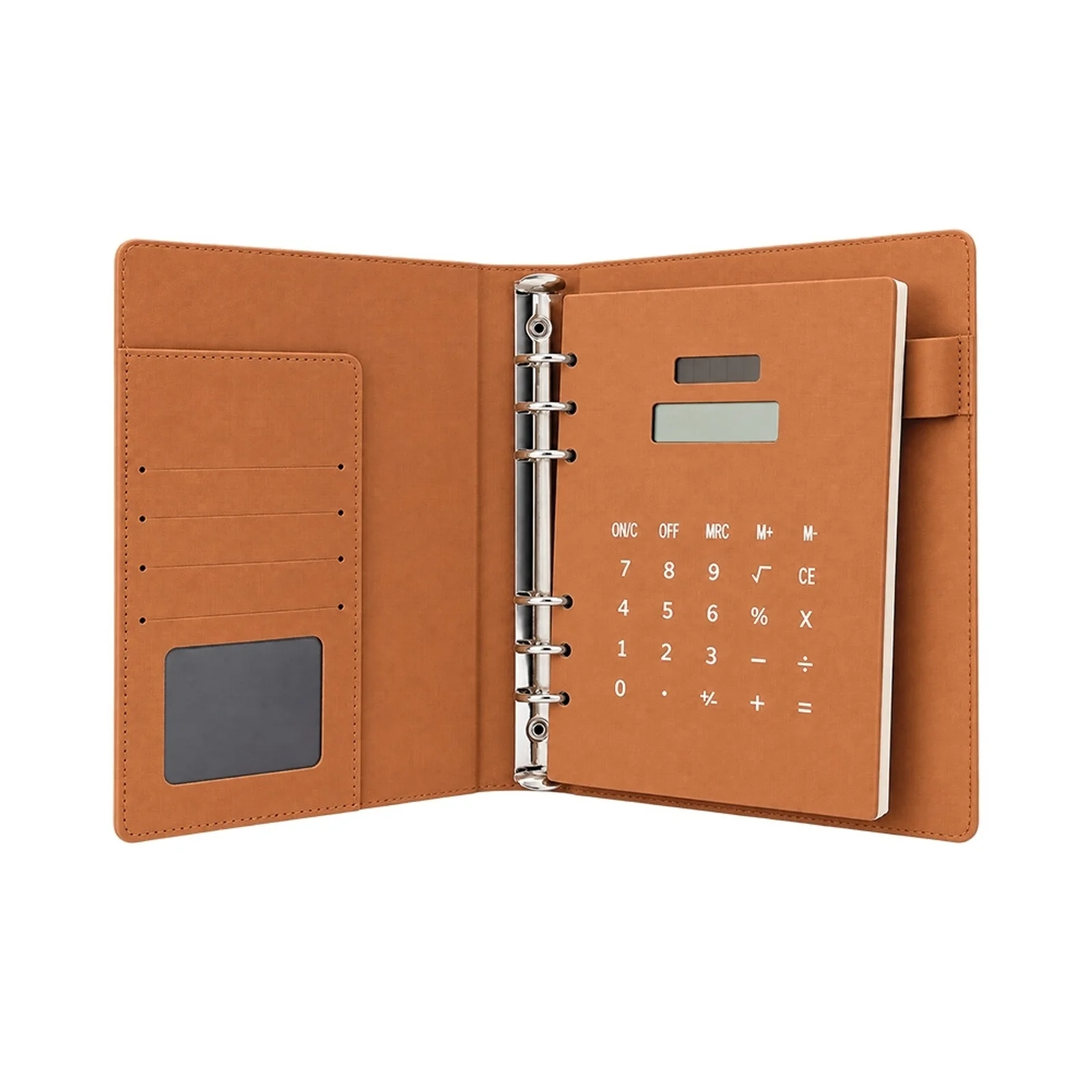 Caderno Fichário c/ Calculadora