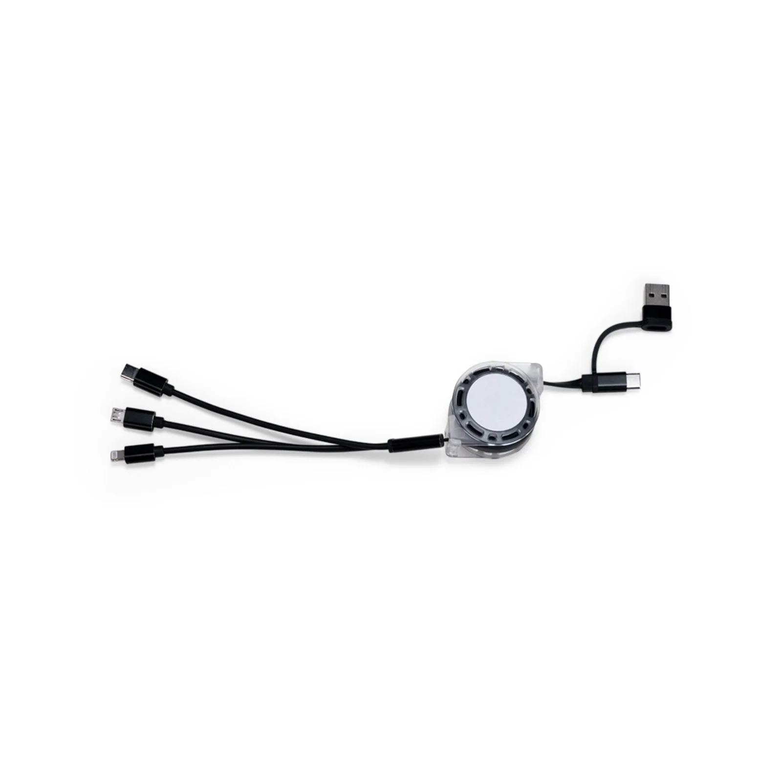Cabo 3 em 1 com Adaptador