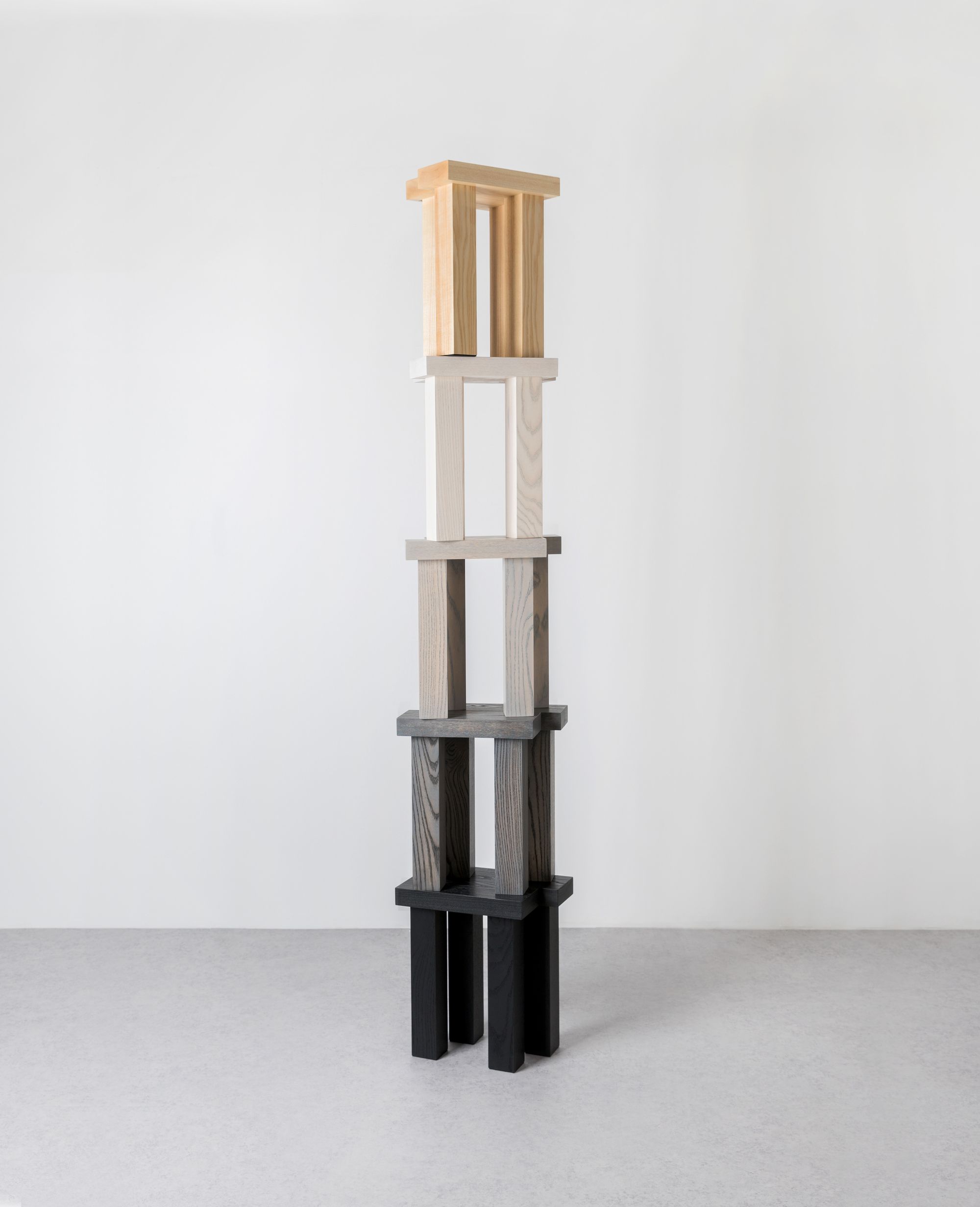 Elements Stool – New Colors: Grayscale gallery image 2