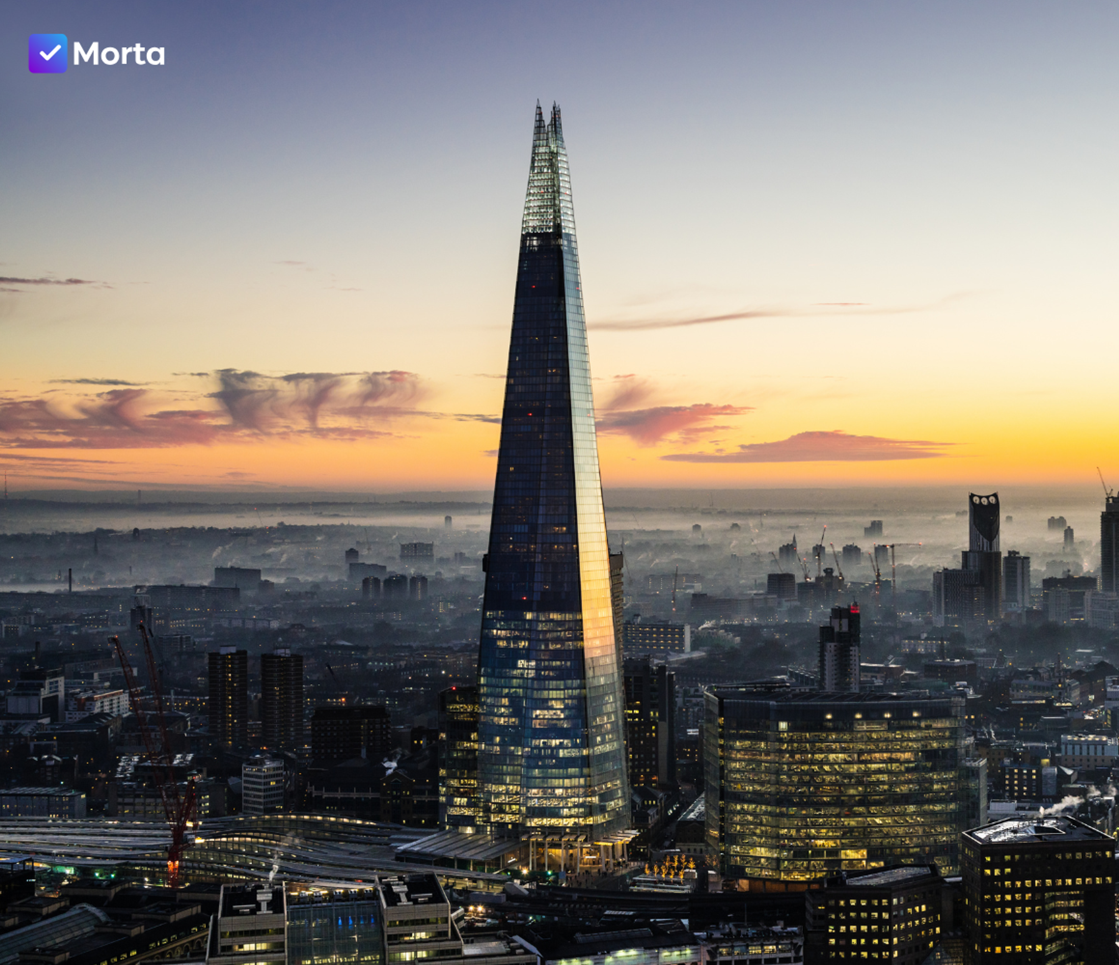 the shard, the shard london, how tall is the shard, how high is the shard, morta crm, morta, morta property development, morta software, property development software, software for property development