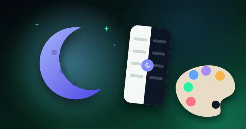 Notes App with Dark Mode for Easier Night Writing and Personal Themes