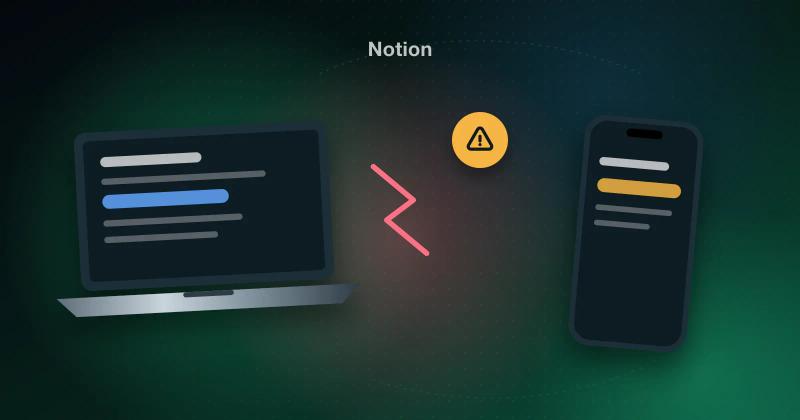 Why Notion's Offline Mode Falls Short for Everyday Notes