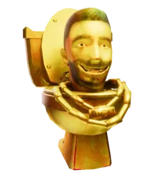 The Golden Skibidi: Flex Loud, Fight Hard