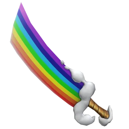 Rainbow (Godly): The Colorful Spectrum Knife in Murder Mystery 2