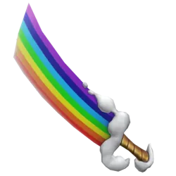 Rainbow (Godly): The Colorful Spectrum Knife in Murder Mystery 2