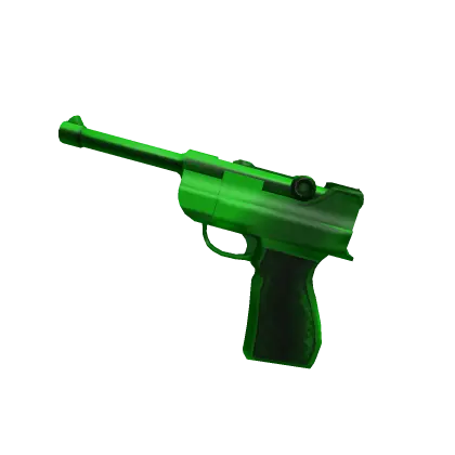 Green Luger: The Vibrant Godly Gun in Murder Mystery 2